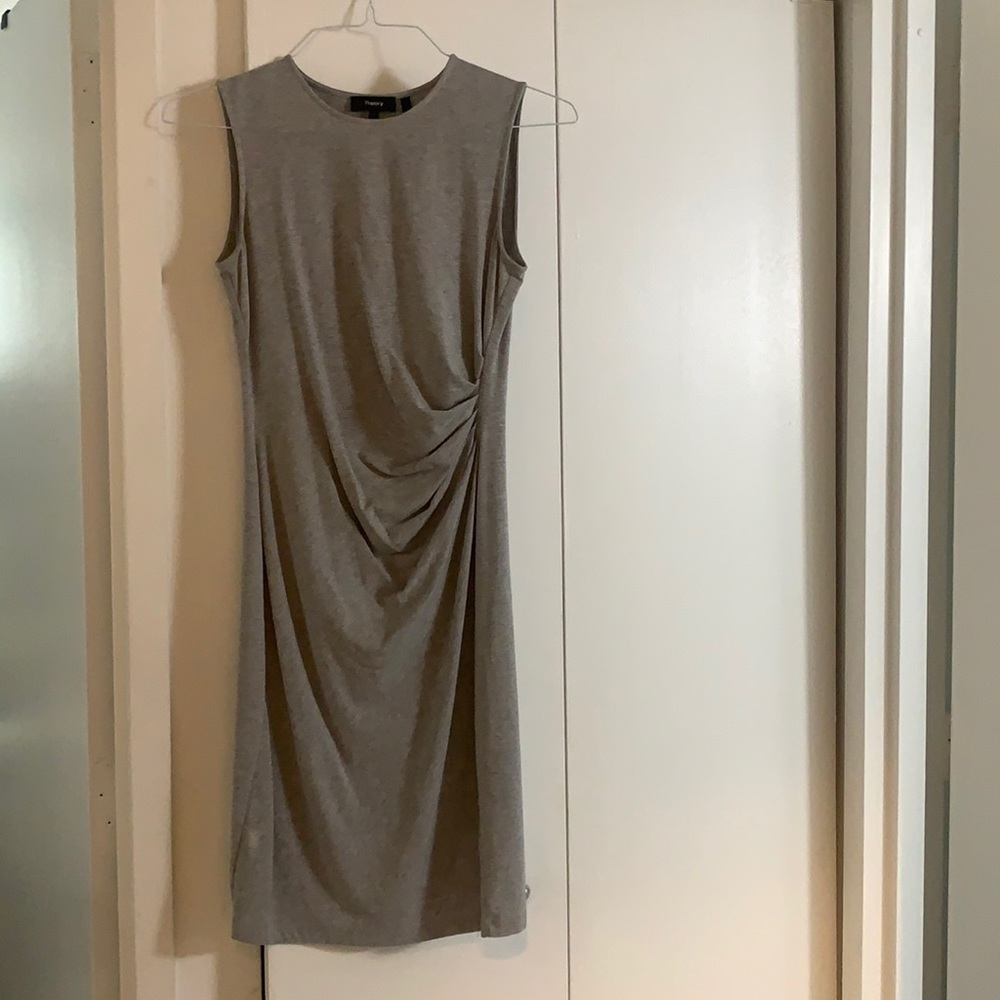 Theory Grey Jersey dress